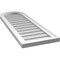 Ekena Millwork Round Top Surface Mount PVC Gable Vent w/ 2"W x 1-1/2"P Brickmould Frame, 14"W x 40"H GVPRT14X4002SN - alternate 5